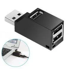 USB HUB adapter - 3x USB-A porte - Plug & play