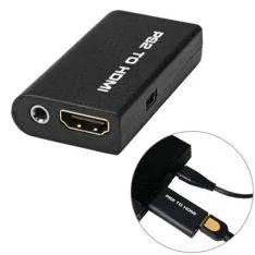 PS2 til HDMI adapter med 3.5mm audio input - Tilslut Playstation 2 til TV via HDMI