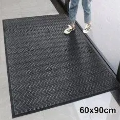 Premium Dørmåtte 60x90 cm - Non-slip - Mørkegrå