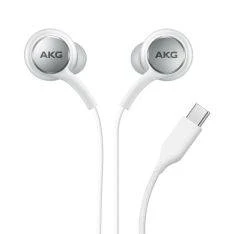 Original Samsung AKG Hovedtelefoner EO-IC100BB med USB-C stik - Hvid