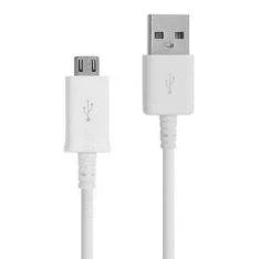 Original Samsung USB / microUSB kabel 0.8 m - ECBDU68WE - Hvid