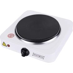 Royalty Line Elektrisk kogeplade 1500W - Str.: Ø 18.5 cm - Hvid