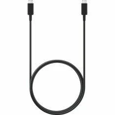 Original Samsung EP-DX510JBE (5A) USB-C til USB-C kabel 1,8 m - Bulk - Sort