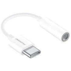 Original Huawei CM20 USB-C til 3.5mm headset adapter - Hvid