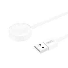 XO USB-A Trådløs oplader 15W til Apple Watch - Hvid