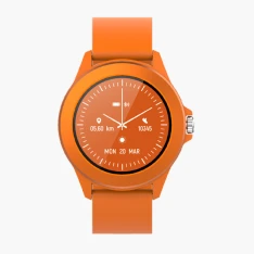 Forever smartwacth  CW300 - Vandtæt, sport modes, Blodtryk - Dansk sprog - Orange