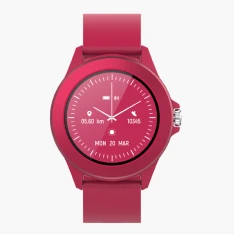 Forever smartwacth  CW300 - Vandtæt, sport modes, Blodtryk - Dansk sprog - Magenta