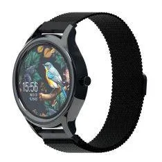 Forever ForeVive 3 smartwatch - Vandtæt, Bluetooth, Puls/Blodtryk - Dansk sprog - iOS/Android  - Sort