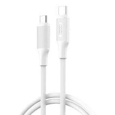 XO USB-C til USB-C opladerkabel - 60W - 1m - Hvid