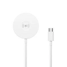 Forever 400 3-i-1 Magnetisk Trådløs oplader 15W - Hvid