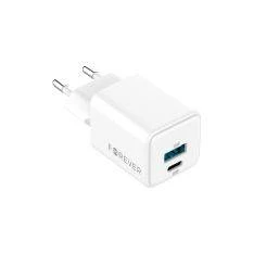 Forever Dual USB HURTIG oplader / adapter - 1 x USB-A 18W / 1 x USB-C 30W