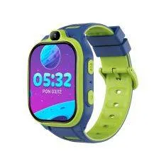 Forever Boost  smartwatch til Børn - Wifi, GPS, opkald, spil, SOS - Blå/grøn