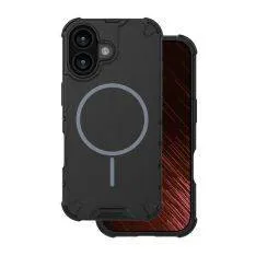 iPhone 16 - Defender shockproof cover - Magsafe kompatibel - Sort