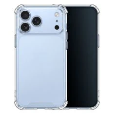iPhone 17 Pro Max  / 18 Pro Max - Shockproof gummi cover 1.5mm - Transparent