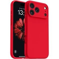 iPhone 17 Pro Max / 18 Pro Max - Slim silikone cover - Rød