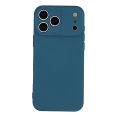 iPhone 17 Pro Max / 18 Pro Max - Slim silikone cover - Mørkeblå