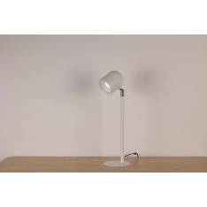 Klassisk & Minimalistisk Skrivebordslampe - Med Base - Hvid