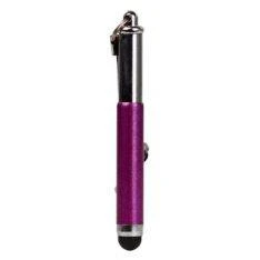 Universal kapacitiv touch pen med justerbar længde - Rød