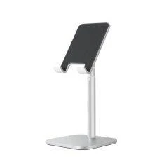 iPhone/Tablet Holder i Sølv - Fleksibel Aluminium Design - WERGON Ida