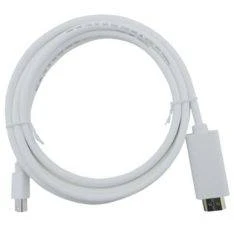 Thunderbolt 1 til HDMI adapter 1.8m - hvid