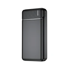 MaxLife Powerbank 20000mAh - DUAL USB - HURTIG oplader - Sort