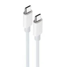 MaxLife USB-C til USB-C opladerkabel - 100W - 2m - Hvid