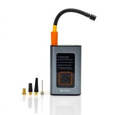 Platinet 3-i-1 luftkompressor med 4000mAh powerbank funktion og lommelygte
