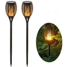 Udendørs LED lampe med solceller - 51 LED lys - Vandtæt