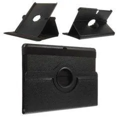 Samsung Galaxy Tab S 10.5 - 360 graders Roterbar Smart Læder Cover - Sort