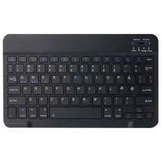 iPad / tablet /PC - Slim Trådløs bluetooth tastatur med DANSK layout - Sort