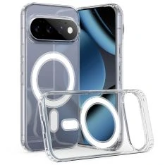 Google Pixel 11 Pro - Magnetisk shockproof cover - Magsafe kompatibel - Transparent