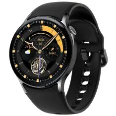 Smartwatch & Fitness tracker- Bluetooth kald / Sundhed og sports modes - iOS/Android - Sort