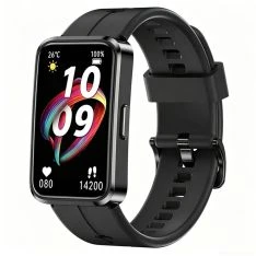 Fitness tracker / aktivitetsur - Vandtæt, Puls, blodtryk, sports modes - iOS 10+ - Sort