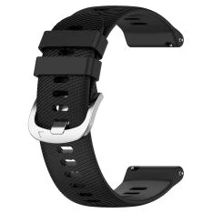 Garmin Forerunner 570 42mm / D2 Air X10 - Silikone urrem 20mm - Sort