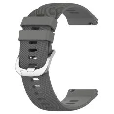 Garmin Forerunner 570 42mm / D2 Air X10 - Silikone urrem 20mm - Mørkegrå