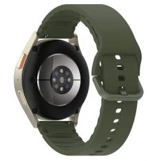 Garmin Forerunner 570 47mm / 970 / 265 / 255 - Silikone urrem 22mm - Militærgrøn