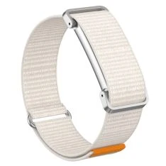 Google Fitbit Air - Urrem i nylon tekstil med metal urkasse - Creme