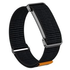 Google Fitbit Air - Urrem i nylon tekstil med metal urkasse - Sort