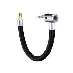 Slange med Pumpehoved til Bil/Motorcykel/Cykel - 30 cm