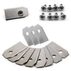 12-Pak Knive i rustfrit stål 0,75mm til Husqvarna / Gardena